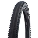 Schwalbe Pneu Hurricane 29x2.25 Addix rigide avec bande réfléchissante black