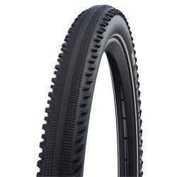 Schwalbe Pneu Hurricane 29x2.25 Addix rigide avec bande réfléchissante black
