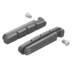 Shimano Gommes de frein R55C + 1 mm avec vis fixation paires blister