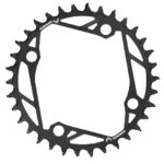 Sram Chainring Eagle AXS Transmission 104 BCD Steel – black