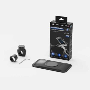 Shapheart Support téléphone magnétique détachable – Noir
