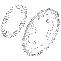 Shimano Plateau Ultegra FC-6800 52 dents MB-Type pour 52-36 dents