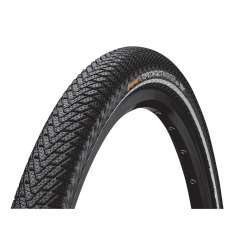 Continental Pneu TopContact Win Pre II 700x42C pliable avec bande réflé. black (700x42C)