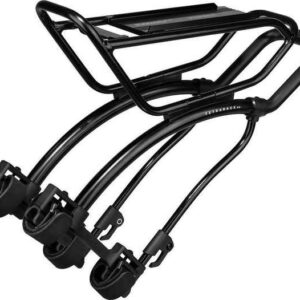 Topeak Porte-bagages TetraRack R2 pour route et gravel,  système de montage rapide par velcros robustes
