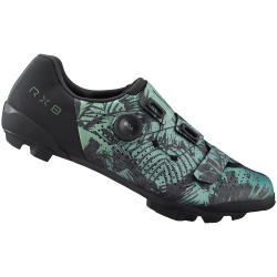 Shimano Men Gravel SH-RX8 chaussres SPD tropical leaves – tropical leaves