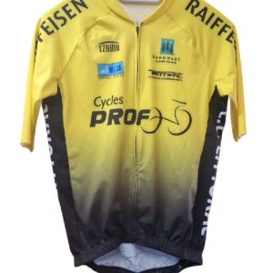 Tzamo PROF Maillot MC "Winner" – Jaune