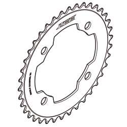 Shimano plateau ZEE FC-M640 34 dents noir