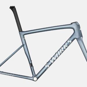 Specialized TARMAC SL8 SW FRMSET – Gloss Glacial Metallic / Red To Gold Pearl / White
