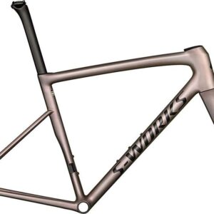 Specialized TARMAC SL8 SW FRMSET – Gloss Carbon / Red To Gold Blurred Speckle / Metal
