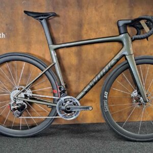 Specialized S-Works Tarmac SL8 RED AXS – Gloss Cypress Metallic / Magenta to Gold Pearl / S