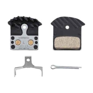 Shimano Shimano plaquettes J04C métal avec lamelle avec ressort et goupille fendue paires blister – 