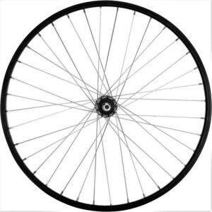 Aucune Roue arrière 26" freinage sur jante axe écrous