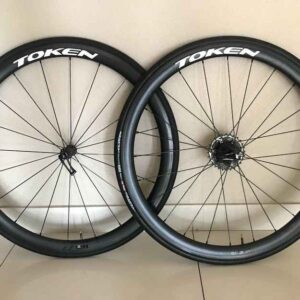 Aucune Paire de roues a boyau Carbon freins jante 9mm