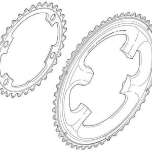 Shimano Shimano Plateau Ultegra FC-6800 46 dents MB-Type pour 46-36 dents