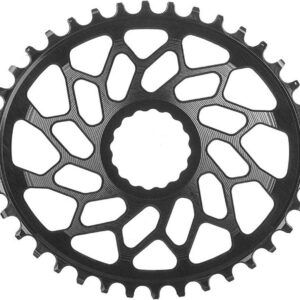 Absolut Black Plateau Absolut Black 42T Oval 1X Direct Mount n/w Chainring for Easton
