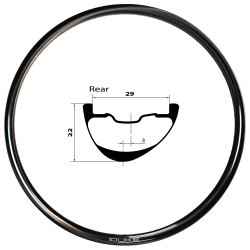 Duke Jante Duke SLS 2 26mm 28 trous – Noir