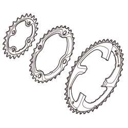 Shimano Plateau XTR FC-M980 24 dents AE-Type