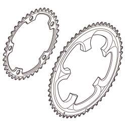 Shimano Plateau Ultegra FC-6700 52 dents 11v