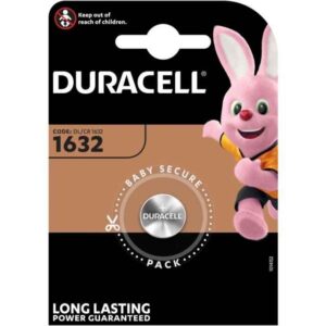 Duracell 1632 3V Lithium plate blister à 1 pile Duracell
