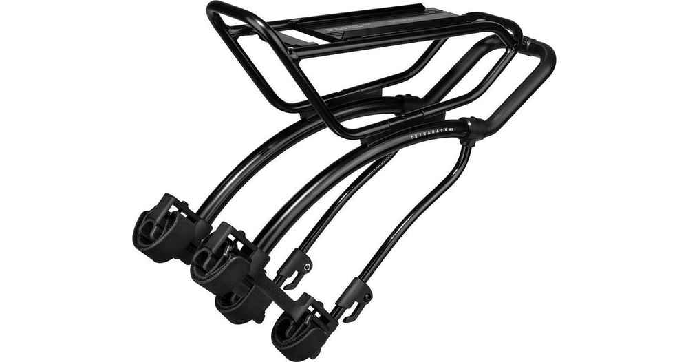 Topeak Porte-bagages TetraRack R2 pour route et gravel,  système de montage rapide par velcros robustes