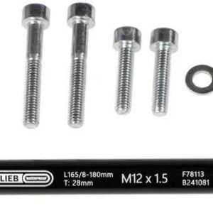 ortlieb Thru Axle M6 Adapter quick rack